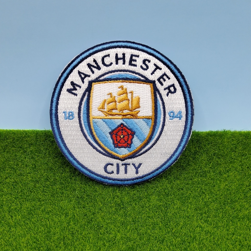 Manchester City Embroidered Patch 3.5 Inch Patch